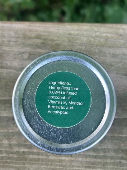 4oz White Stem Tin